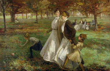 Herfst in Kensington Gardens